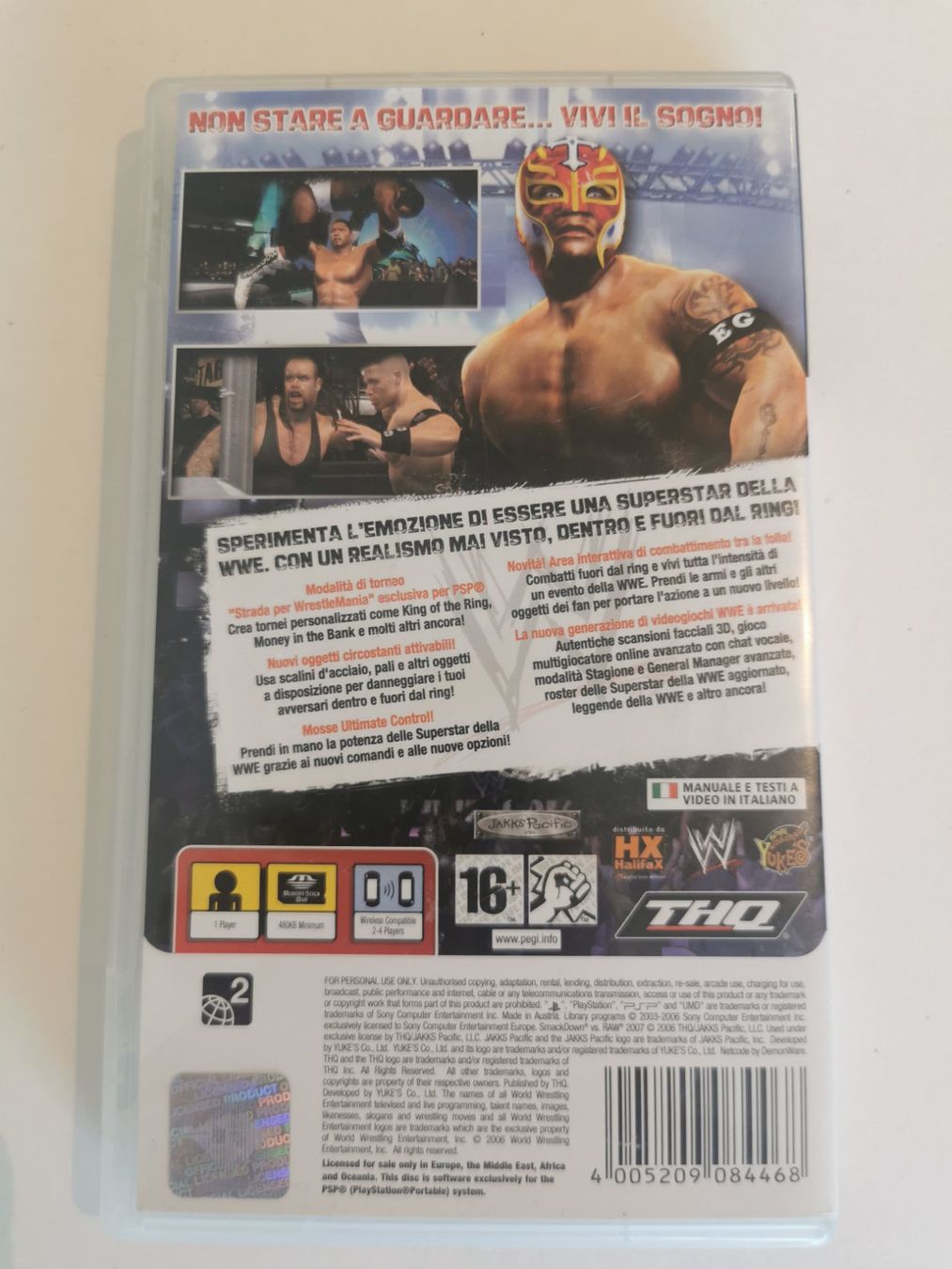 Giochi: PSP - Smack Down vs Raw 2007 – Usato da Lenzburg venduto da eyworld 2