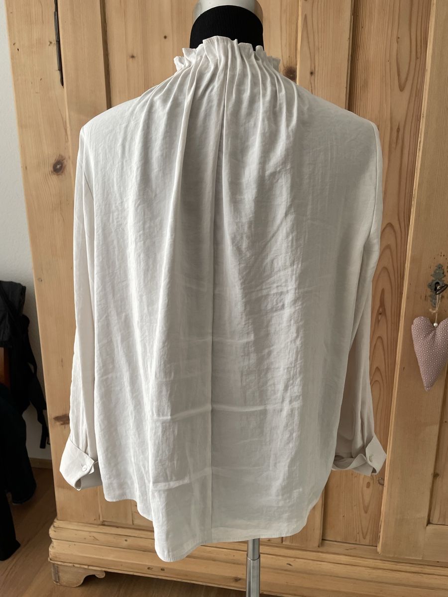 Camicette: YAYA Damen Bluse, Grösse 36, Beige, neu – Nuovo (secondo la descrizione) da Bischofszell venduto da krass13 3