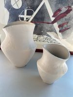2 Design Vase  modern,  Jean-Michel Frank Style