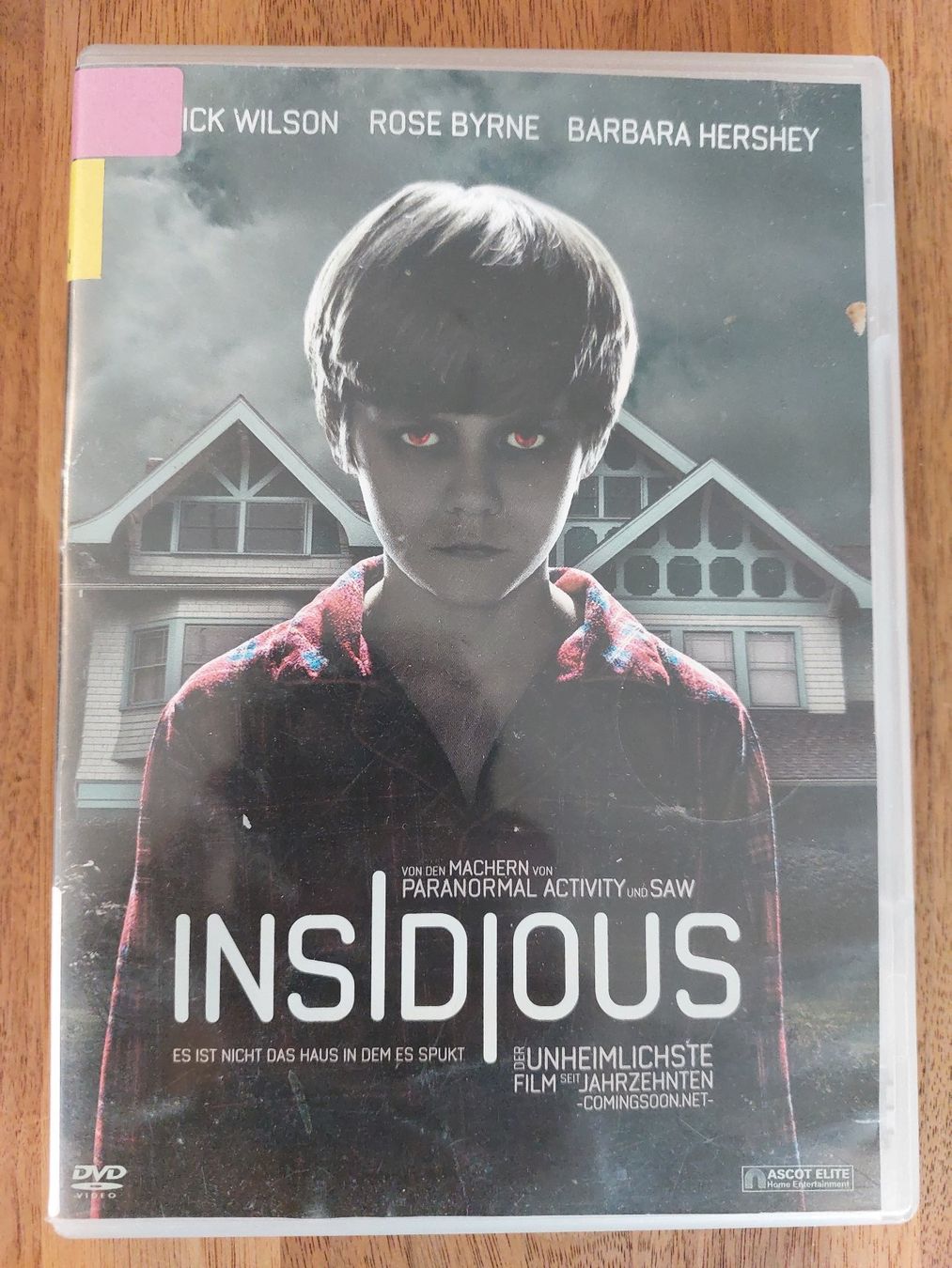 Tutti i DVDs: DVD - Insidious – Usato da Rheinfelden venduto da FilmAuktion
