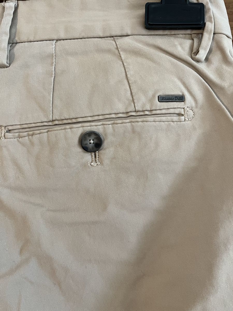 Massimo Dutti Pantaloni: Chino, hellbeige, Gr. 40 (slim fit), Massimo Dutti – Usato da St. Gallen venduto da Gloom22 3
