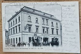 BAYERN AK Gruss aus SELB, 1909