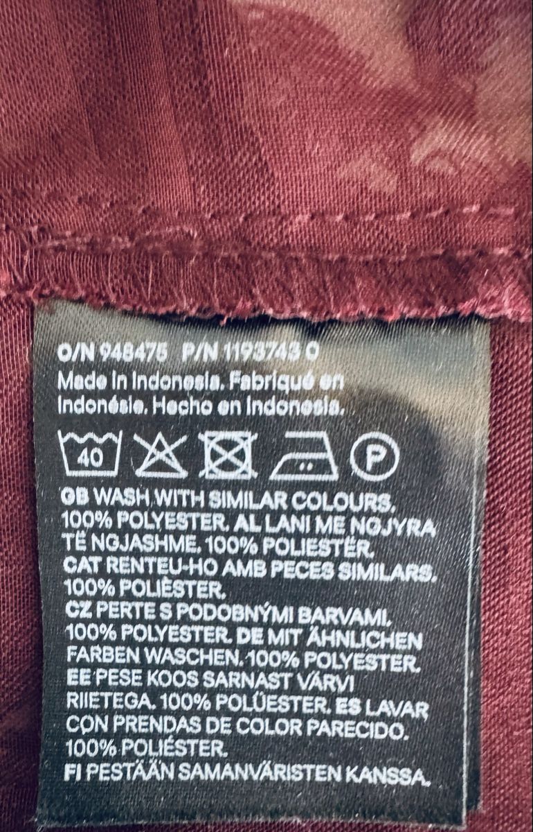 H&M Camicette: Neue Bluse/ bordeaux Gr.M – Nuovo (secondo la descrizione) da Morschach venduto da jeanhenrifabre 5