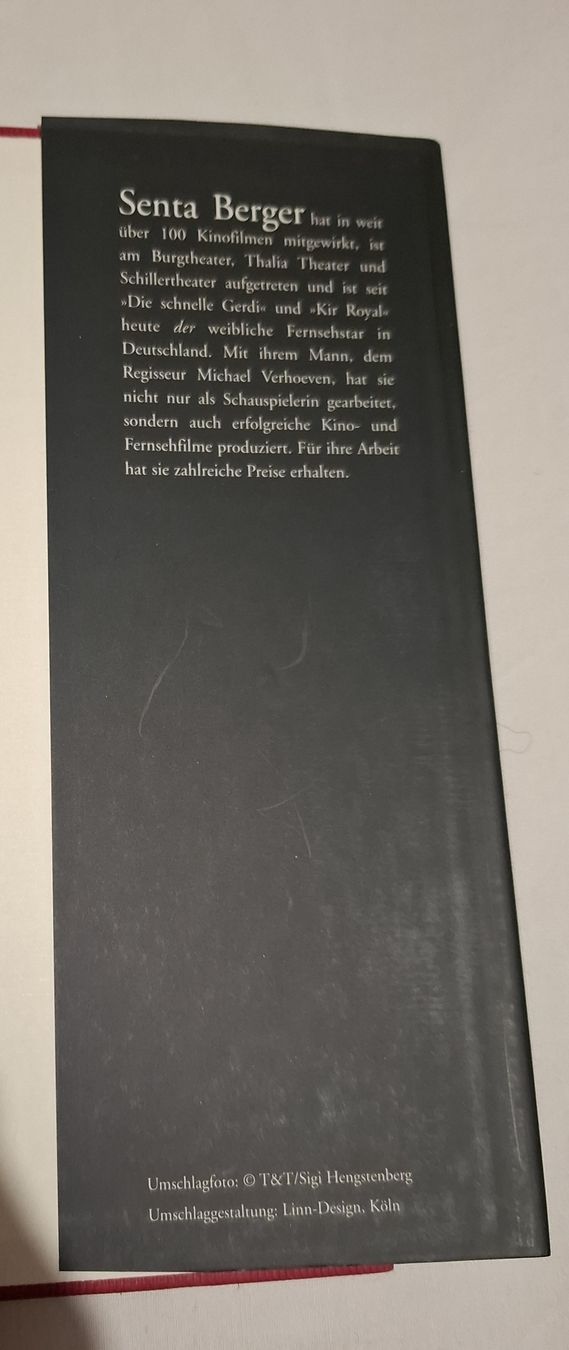 Bücher: Senta Berger: Autobiografie + Autogramm – Gebraucht aus Zürich von apf_b8zl 5