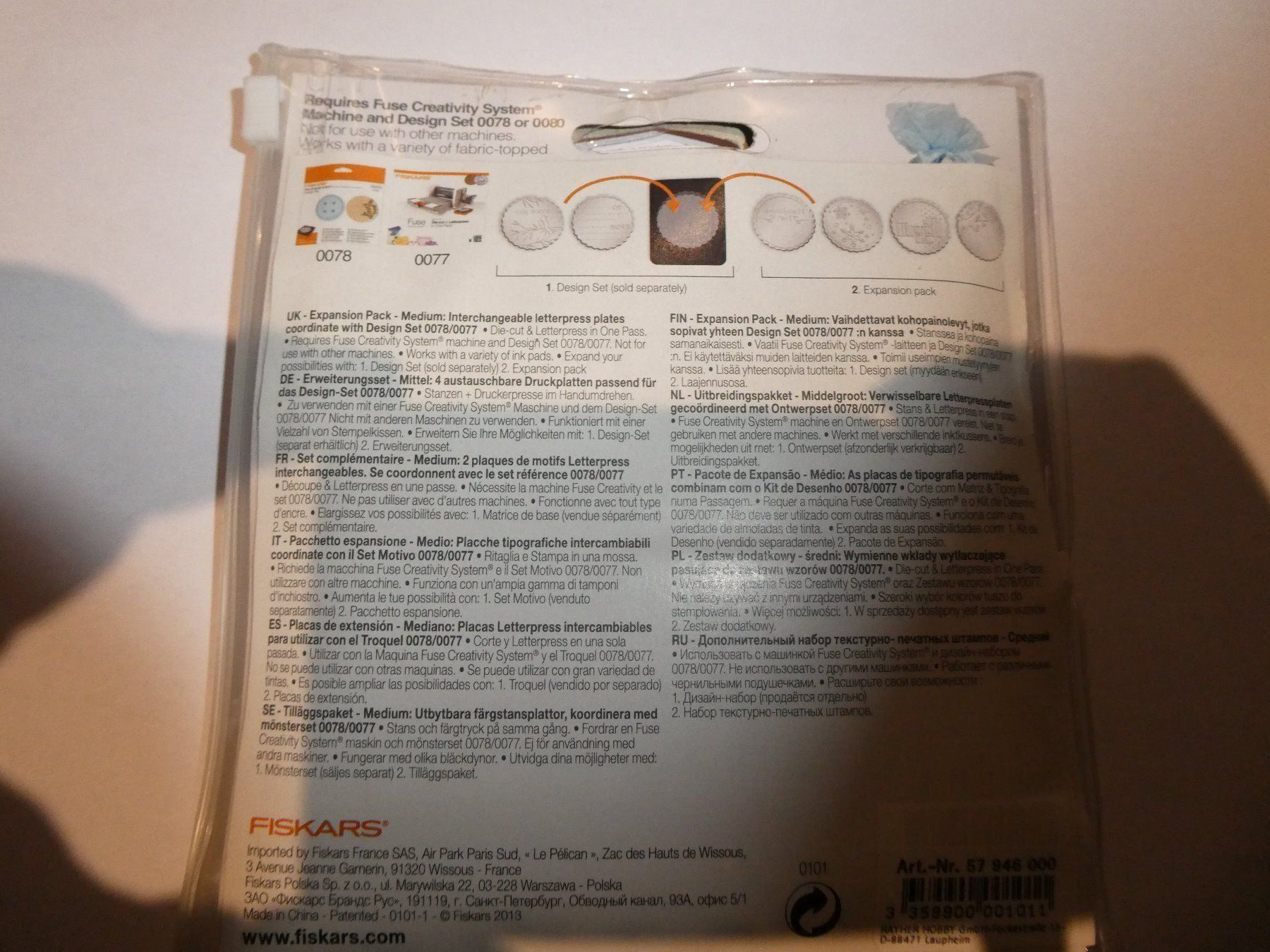 Timbri: pour fur design set 0078 ou 0080 – Nuovo e nell'imballaggio originale da Lajoux JU venduto da Briard0 2