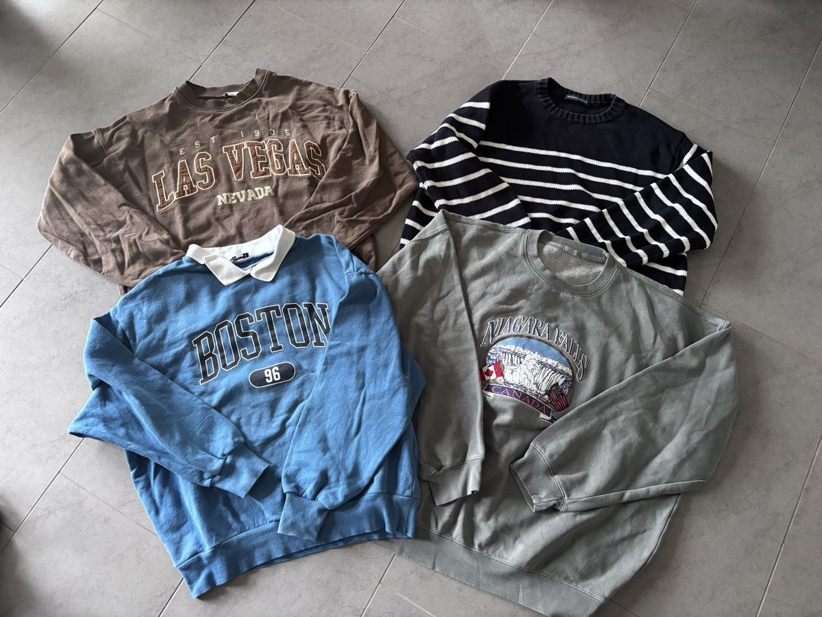 Brandy Melville Lotti di vestiti: Kleiderpaket Brandy Melville / Subdued Pullover/Sweatshirt – Usato da Dörflingen venduto da liviaaa.w