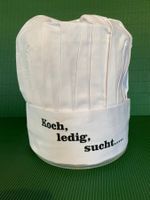 Profi-Kochmütze "Koch - ledig - sucht..."