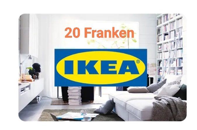 Ikea Buoni: 20.- IKEA Gutschein, gültig bis 30.6.26 – Nuovo e nell'imballaggio originale da Köniz venduto da Movieportal007