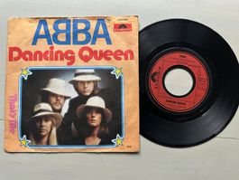 ABBA tolle Single Dancing queen Kult Top Hit diff Rückcover
