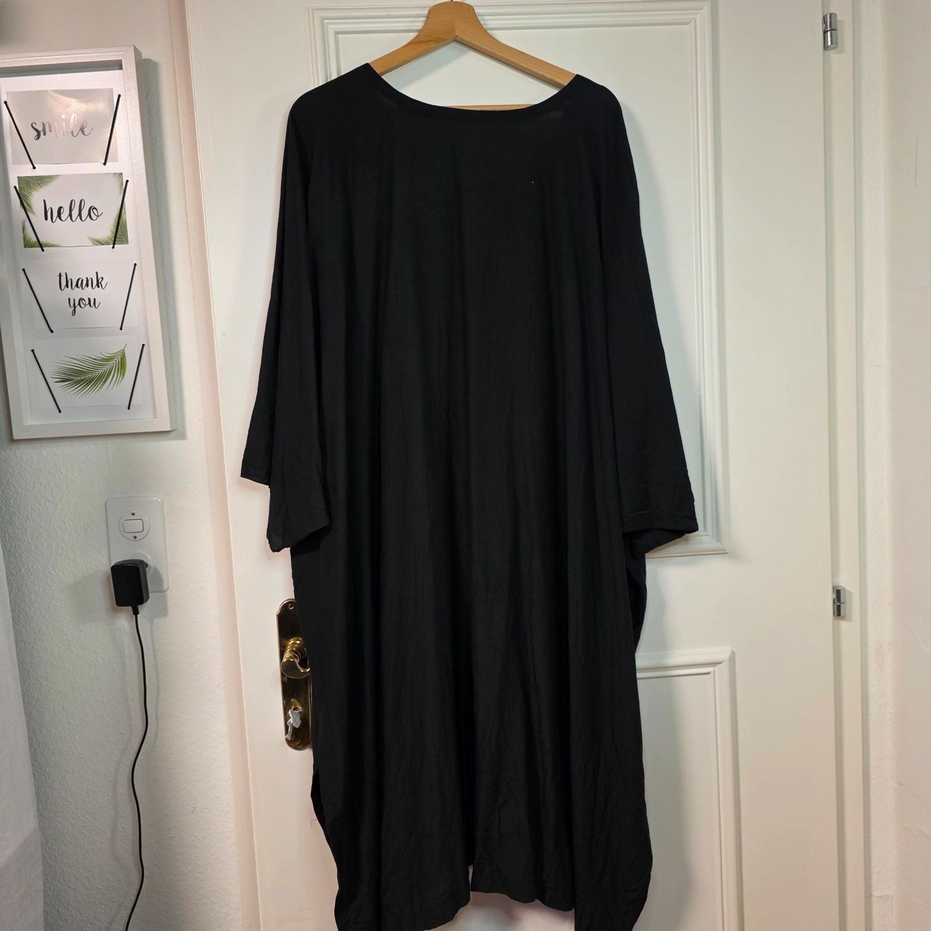 Vestiti: Oversize Kleid Schwarz 3–4XL luftig – Usato da Wald ZH venduto da CapLux 3