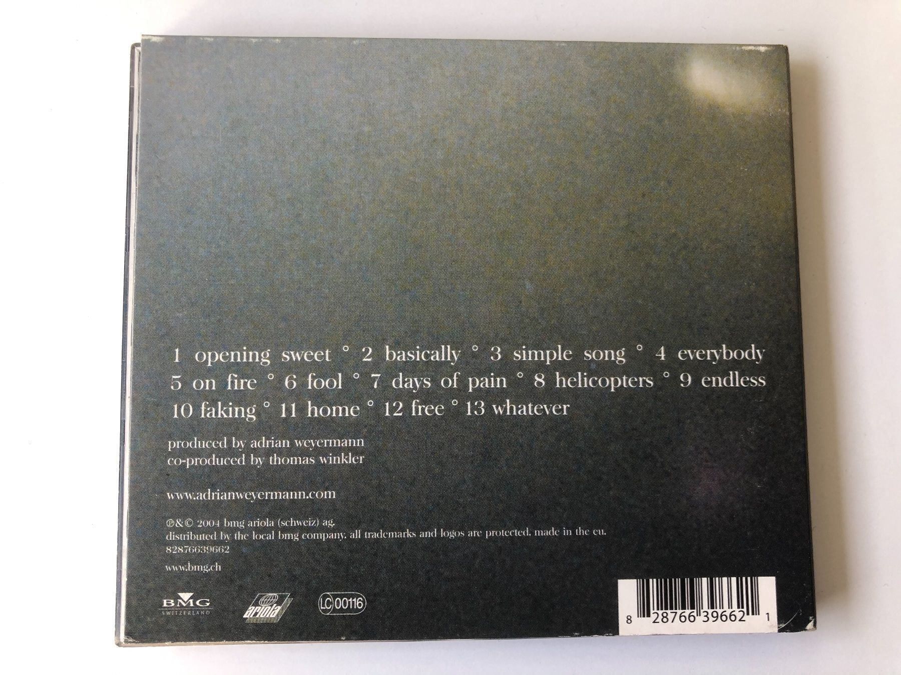 CD: Adrian Weyermann - Home – Usato da Oberried Brienz venduto da Chyara 1