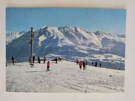 Schlepplift  Flims Laax Crap S. Gion gelaufen 1968