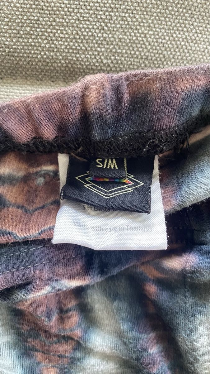 Leggings: Batik Leggins Regenbogenschwarz Gr. S/M – Usato da Wilen (Sarnen) venduto da SanVibes22 4
