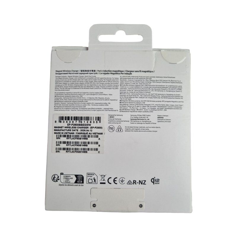 Samsung Caricabatterie: SAMSUNG Magnetisches Wireless Ladegerät – Nuovo (secondo la descrizione) da Wangen b. Olten venduto da Restwert_Wangen 1