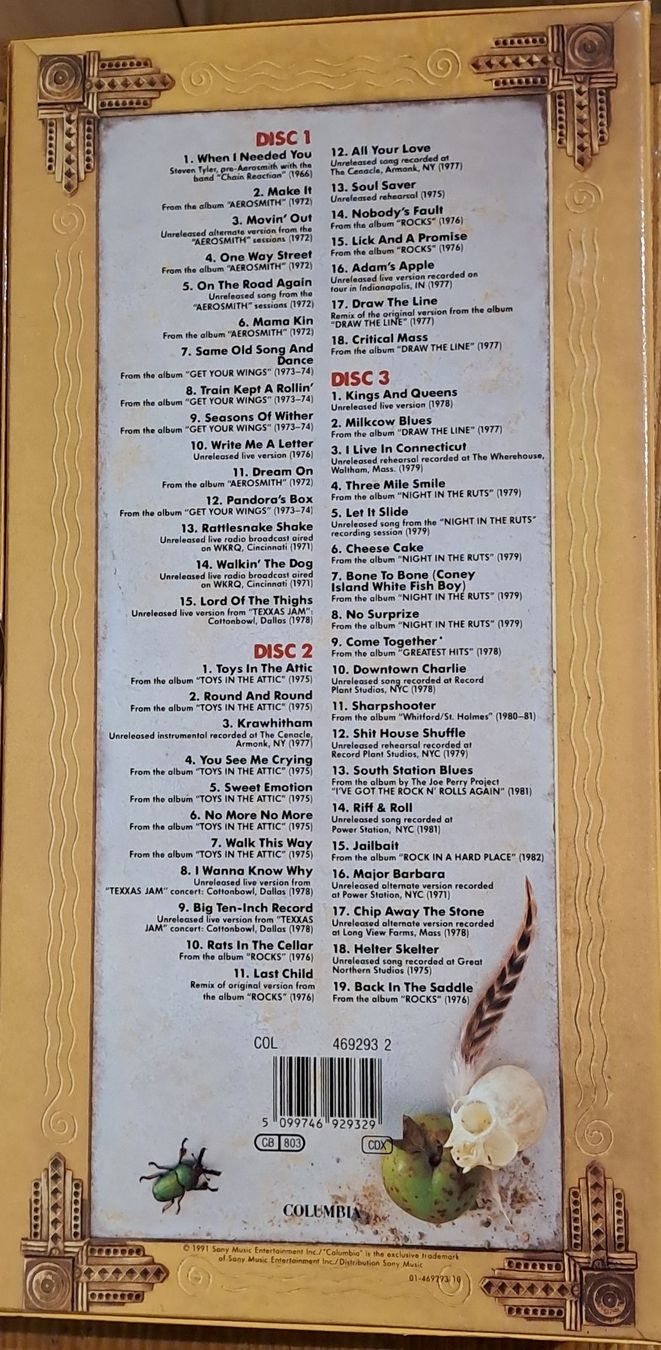 CD: AEROSMITH -  PANDORAS-BOX – Nuovo (secondo la descrizione) da Münsingen venduto da Rocking 9