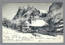1905, GRINDELWALD IM SCHNEE
