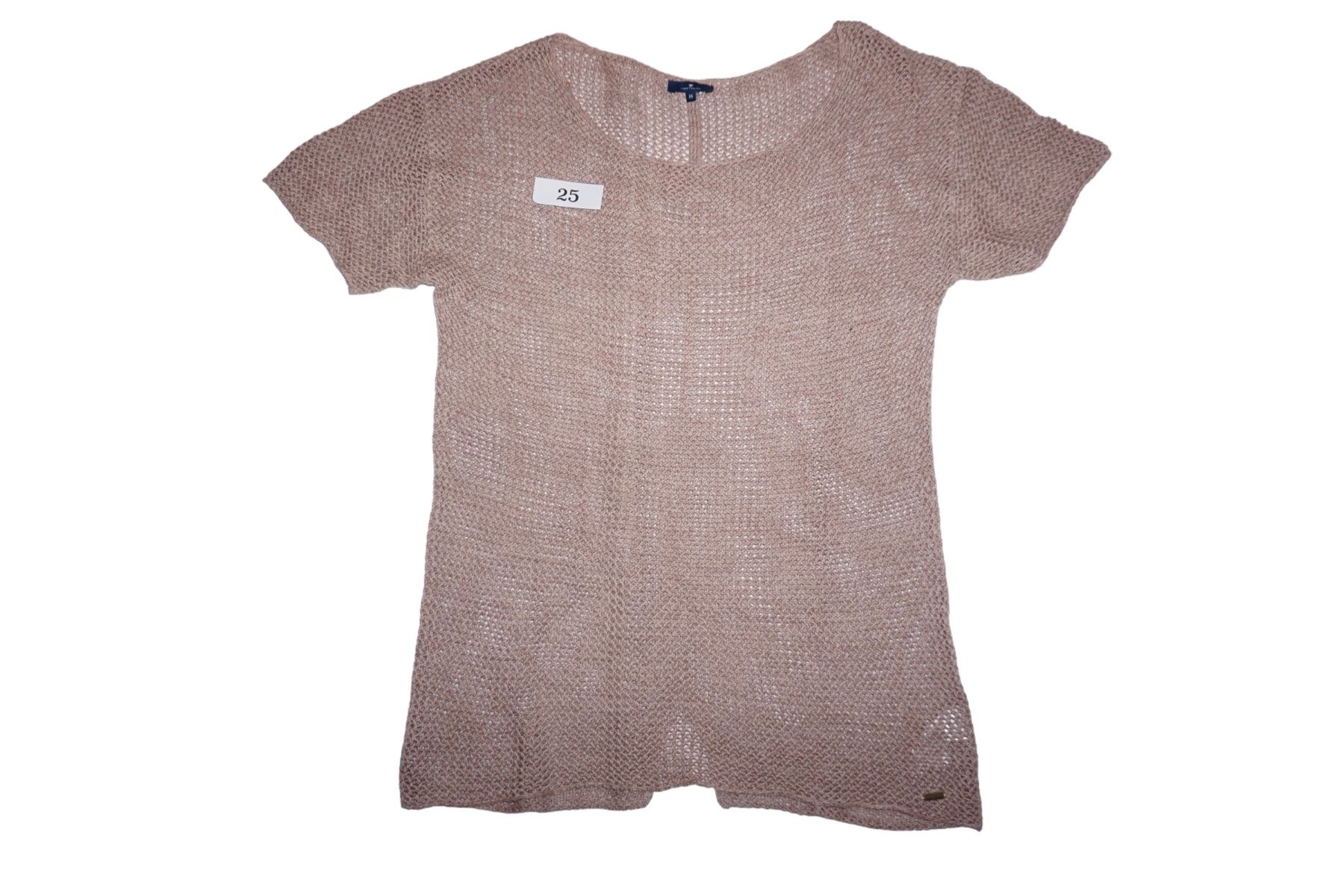 Tom Tailor Maglioni & Felpe: Tom Tailor Kurzarm Pullover lachsfarbig 60%BW 40%Viskose – Usato da Horw venduto da fio_9n92