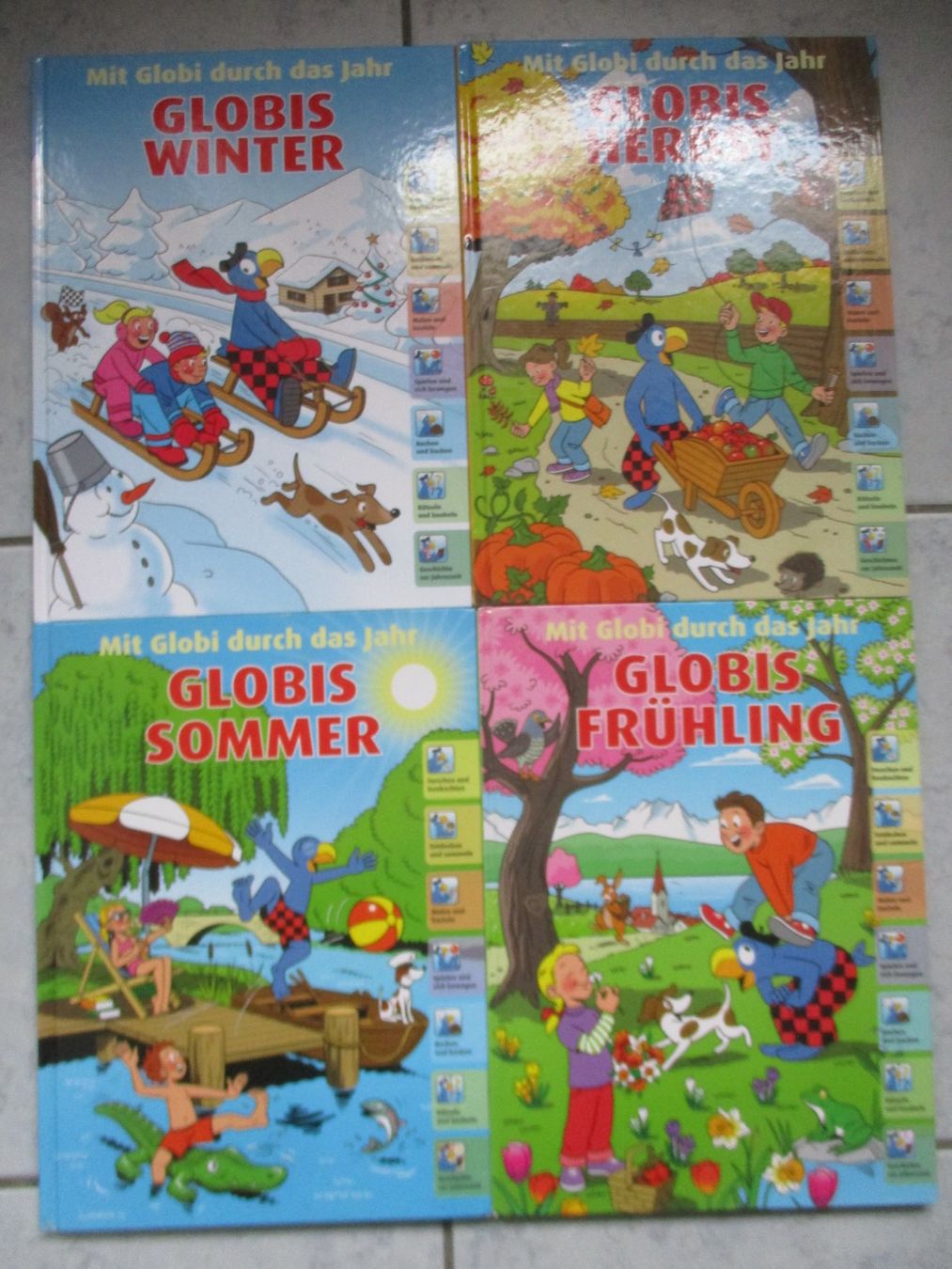 Libri: mit Globi durch das Jahr, 4 Bücher – Usato da Birsfelden venduto da alles-muss-raus