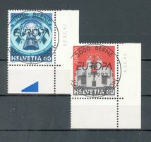 Hel 1993, SBK 846 + 847, Serie ET-Vollstempel mit Ecktaps
