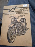 moto Guzzi V7 oldtimer 700 cc uso e manutenzione originale
