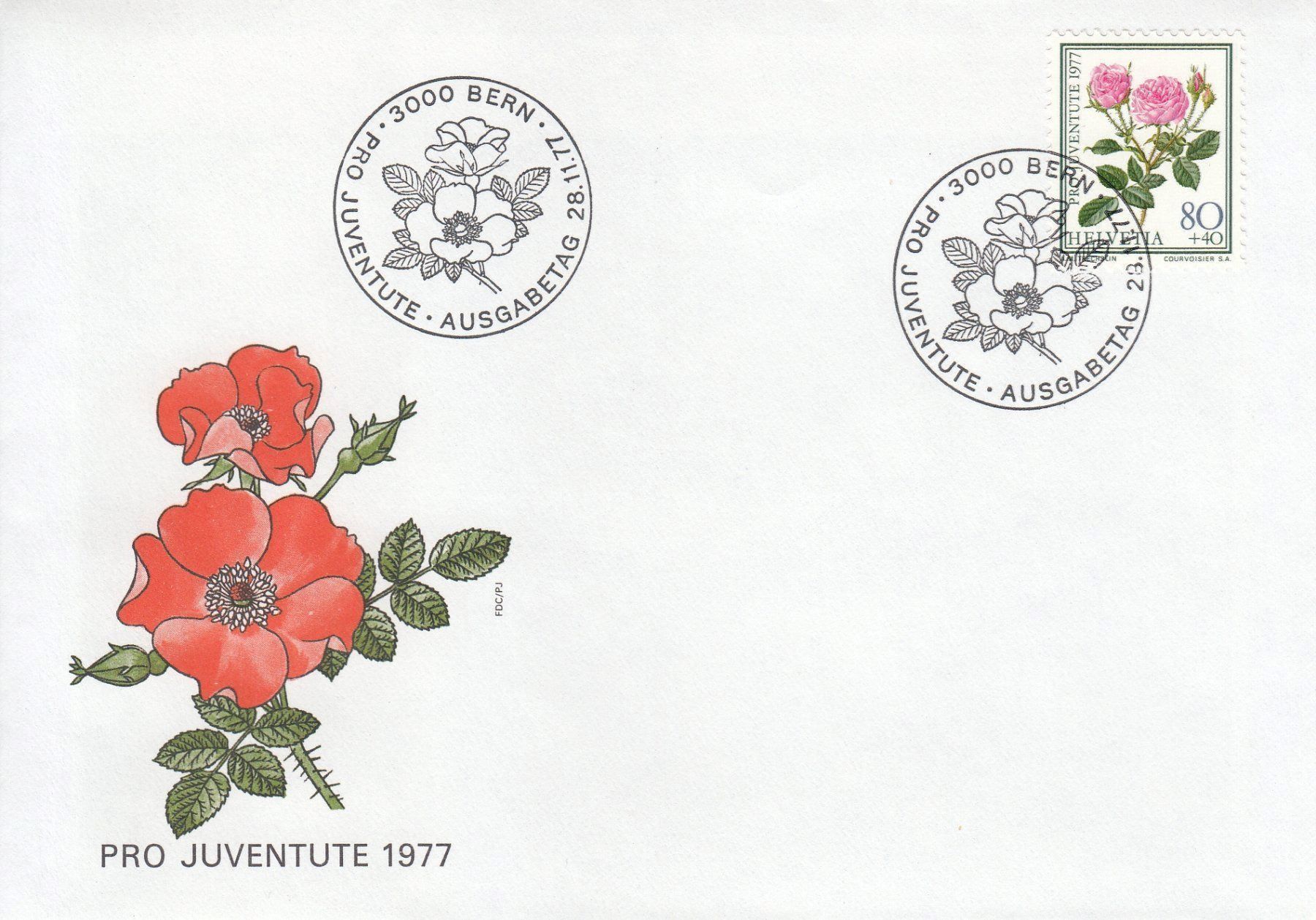 Tutti i francobolli: 1977 Pro Juventute 4 FDC – Usato da Spreitenbach venduto da Mustang_1105 3