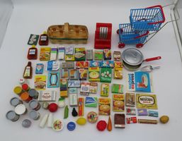Vintage Kaufmannsladen-Zubehör aus den 1970er-Jahren
