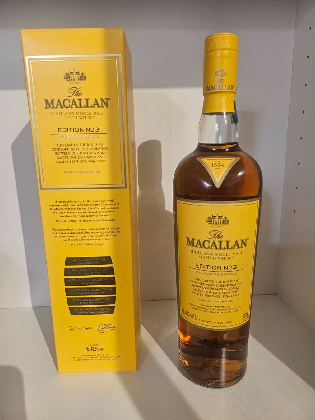 Macallan Spirituosen: MACALLAN Edition 3 – Neu und originalverpackt aus Langnau b. Reiden von rk6_2x8b