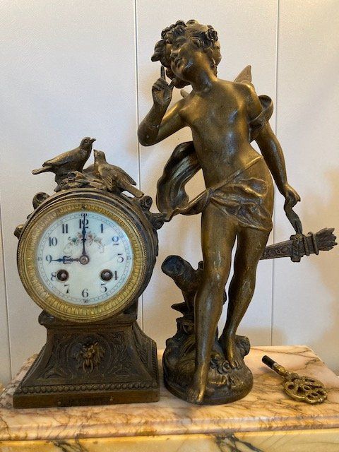 Orologi da terra & Orologi da parete: Kamin Uhr - La Surprise 1926 – Usato da Bern venduto da Buybest24 1