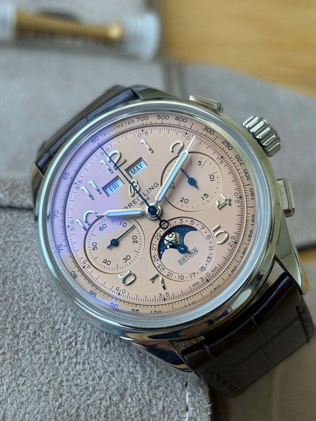 Breitling Uhren: Breitling Premier B25 Datora 42 Fullset mit Garantie – Gebraucht aus Birsfelden von Mynos 7