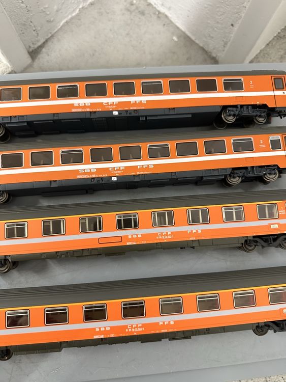2x Heris SBB CFF FFS Wagenund 2 x Roco Wagon (Gebraucht) in Ebikon für ...