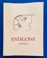 ANTIGONE von Jean Anouilh Mit 26 Or-Lith. M.Cadoret 065/500