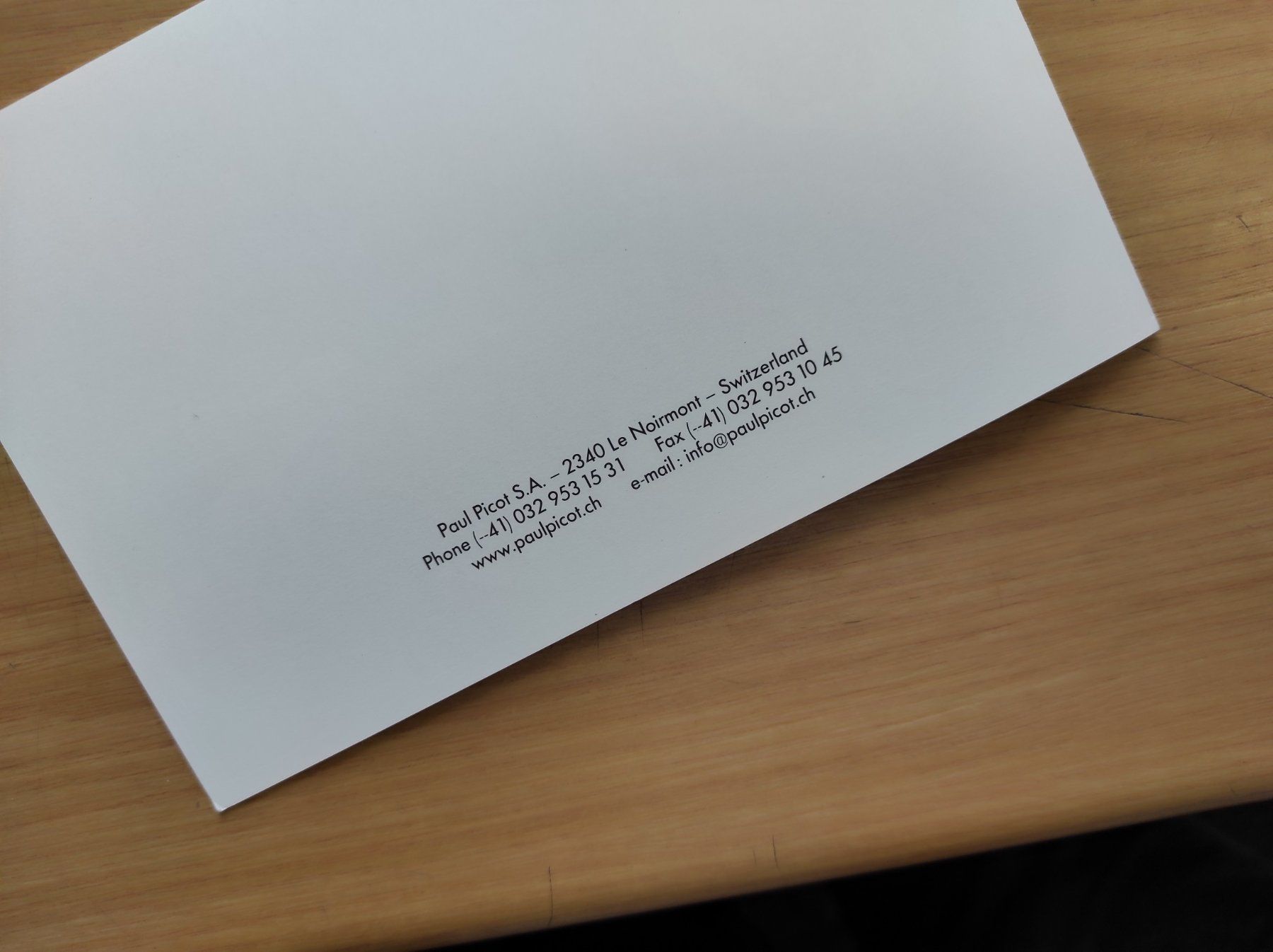 Documenti: Paul Picot Technicum Manual / Gebrauchsanweisung-5 Sprachen – Nuovo e nell'imballaggio originale da Grenchen venduto da elibethma 1