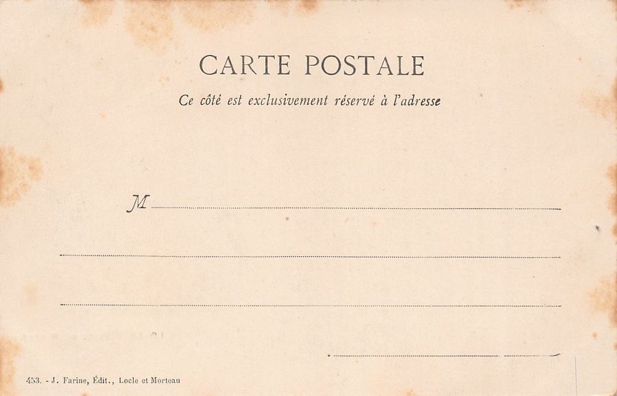 Cartes postales: Locle, Place du Marché, vers 1900 – D'occasion à Frauenfeld par POML 1