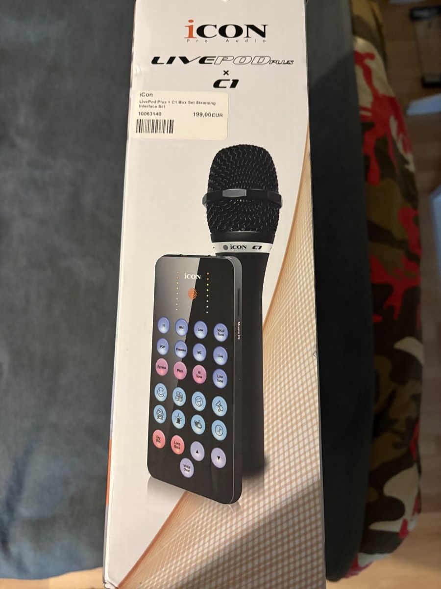 Microfoni: iCon LivePod Plus + C1 Box Set Streaming Interface neu ovp – Nuovo e nell'imballaggio originale da Heimberg venduto da Mondlicht26 4