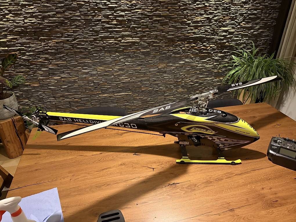 RC Modellbau: Hélicoptère SAB Goblin 630 avec télécommande  – Gebraucht aus Noville von fon_6jgn 1