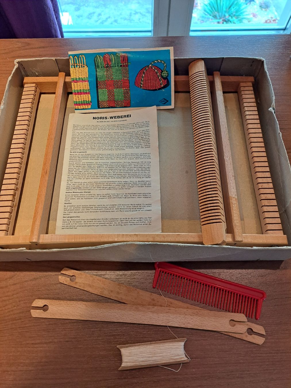 Telai per tessitura: Noris Webrahmen-Set, komplett, Vintage – Usato da Rafz venduto da MuriFinn 2
