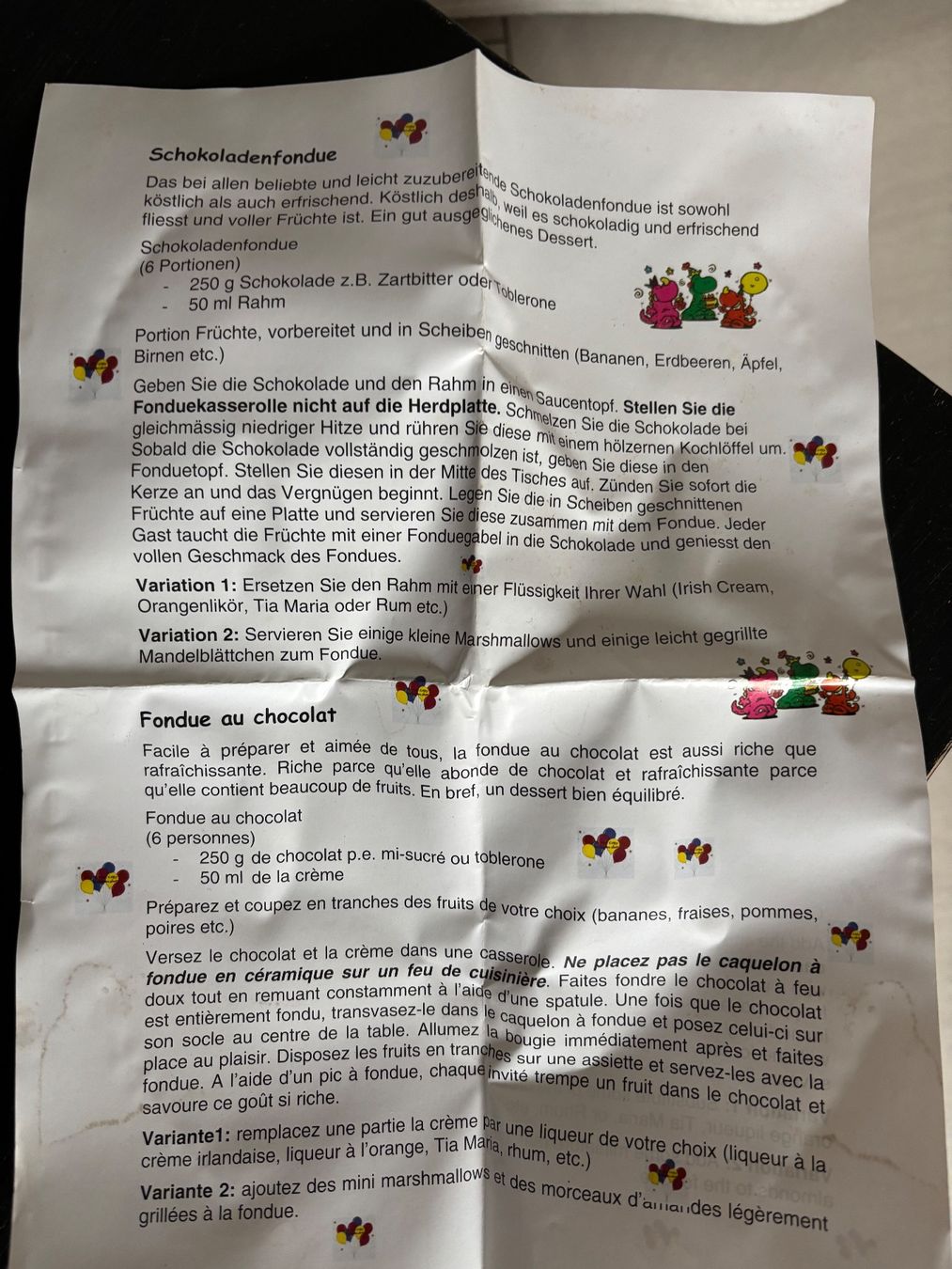 Elettrodomestici da cucina: Schokoladen Fondue Set – Nuovo (secondo la descrizione) da Ipsach venduto da DealDepot.01 6