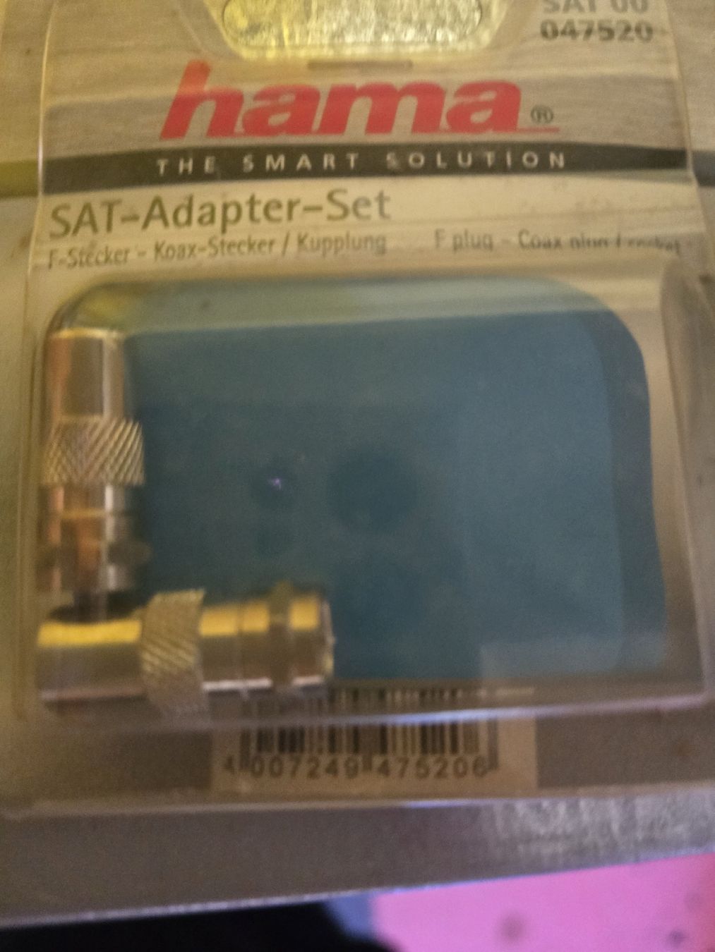 Cavi: Hama SAT-Adapter-Set + Koaxialkabel – Usato da Müllheim Dorf venduto da flumy1968 2