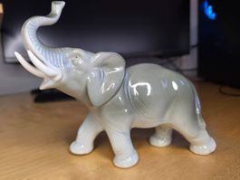 Vintage Elefant Figur Porzellan, Sammlerstück, Top Zustand