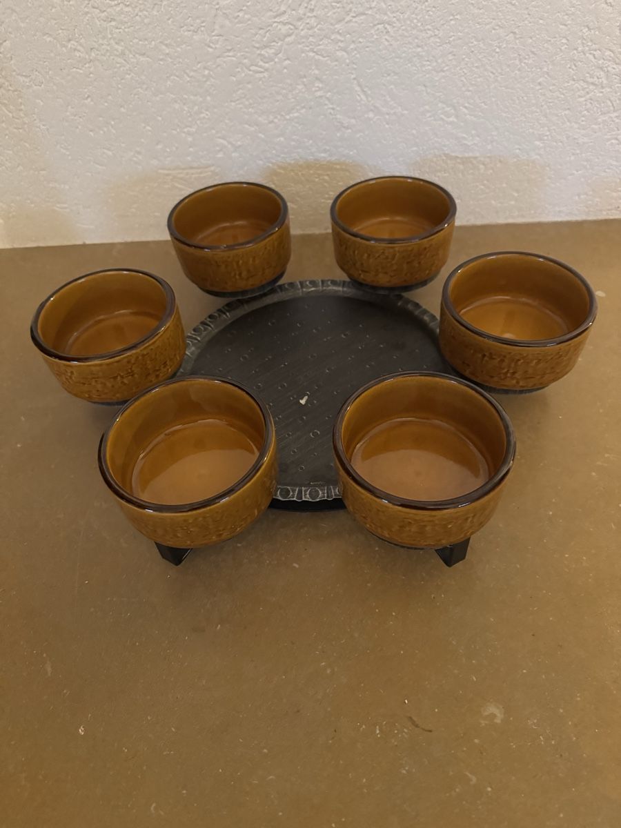 Geschirrsets: Set à fondue chinoise – Gebraucht aus Montsevelier von ber_88db 1