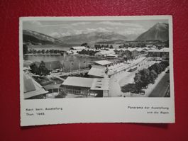 Thun Bern 1949 Kantonale Austellung Panorama Gelände