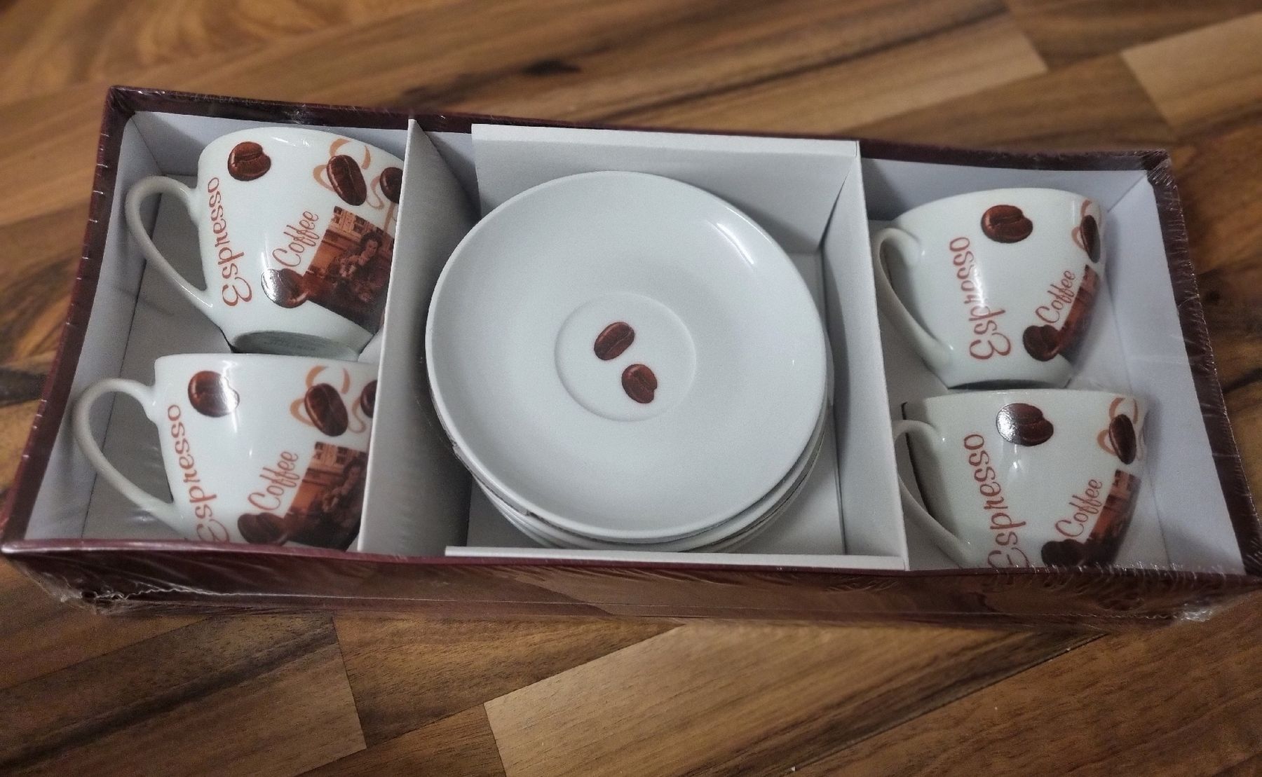 Geschirrsets: Neu Cappuccino-Set 6-teilig – Neu und originalverpackt aus Winterthur von phimija