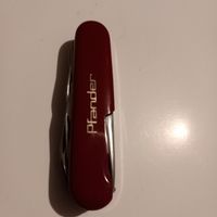 Victorinox Victoria Taschenmesser Pfander Rot Guter Zustand