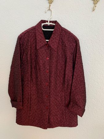 First You Jacke weinrot Gr. XL