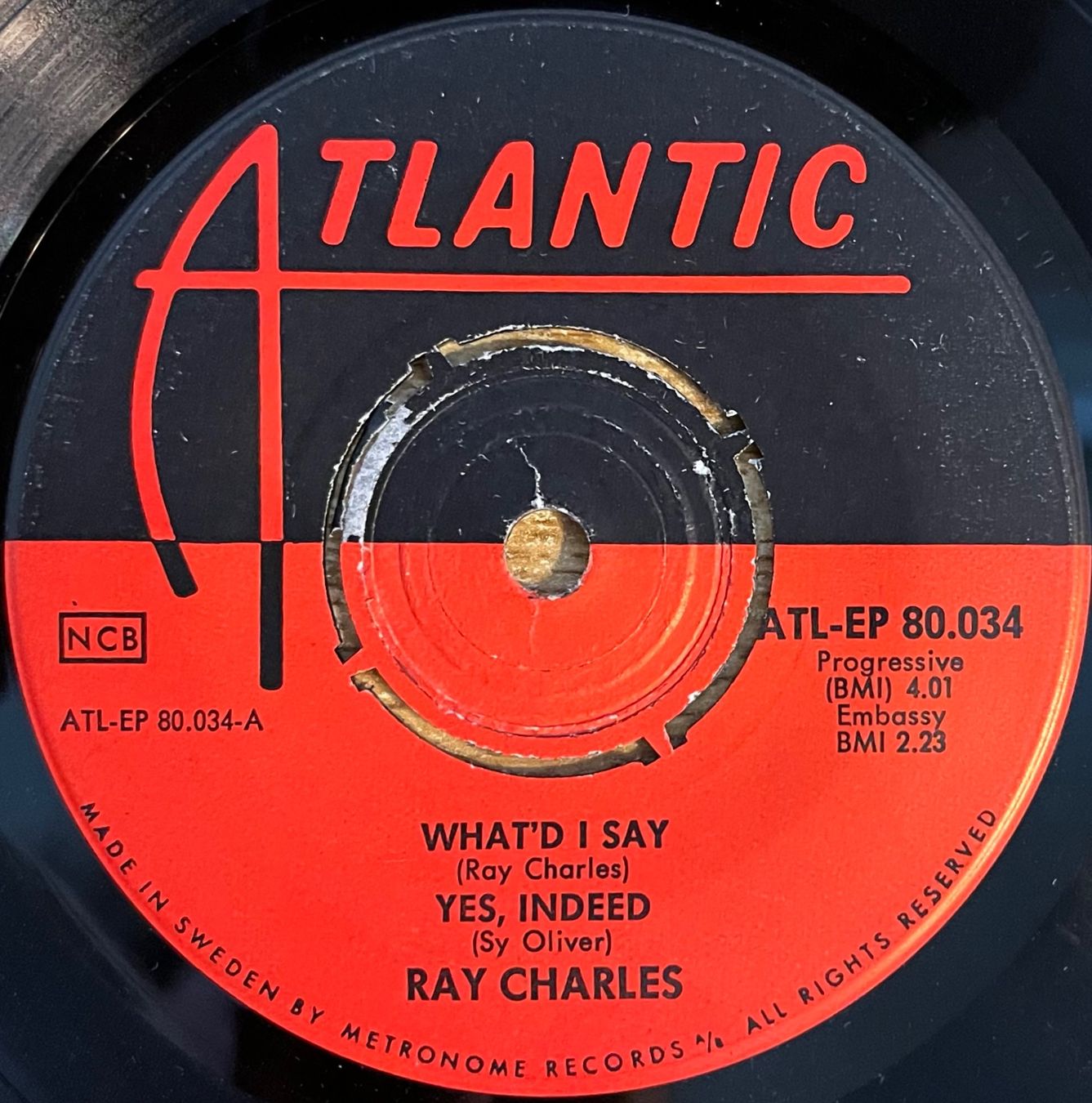 Dischi in vinile: RAY CHARLES - RAY CHARLES IN PERSON – Usato da Bussigny venduto da vinyl-pas-cher 2