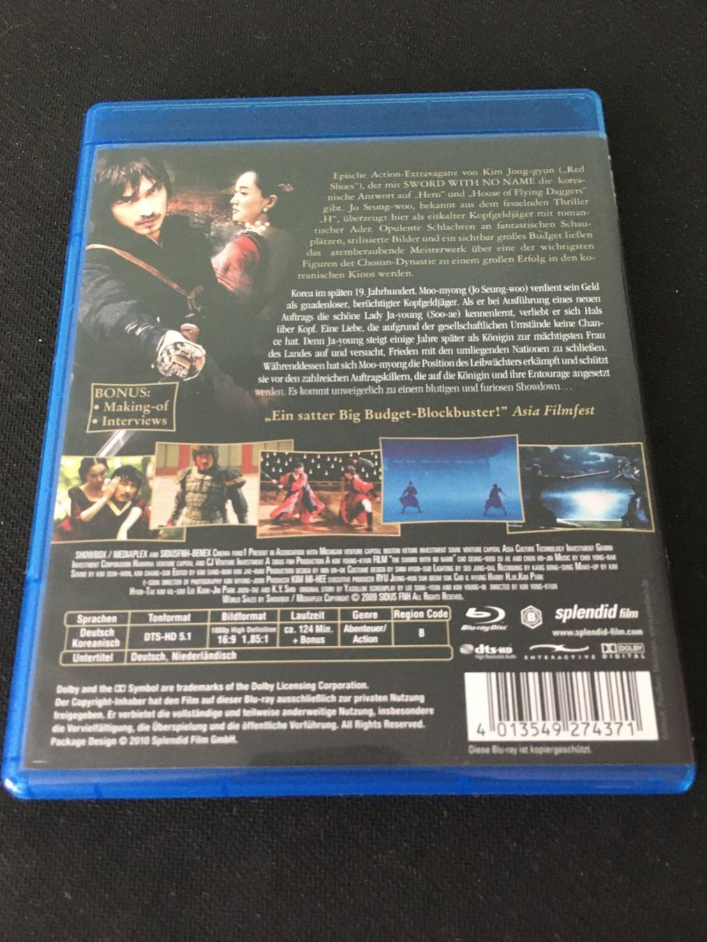 Tutti i DVDs: Sword with no Name [Blu-ray] – Usato da St.Gallen venduto da MedienJoe 1