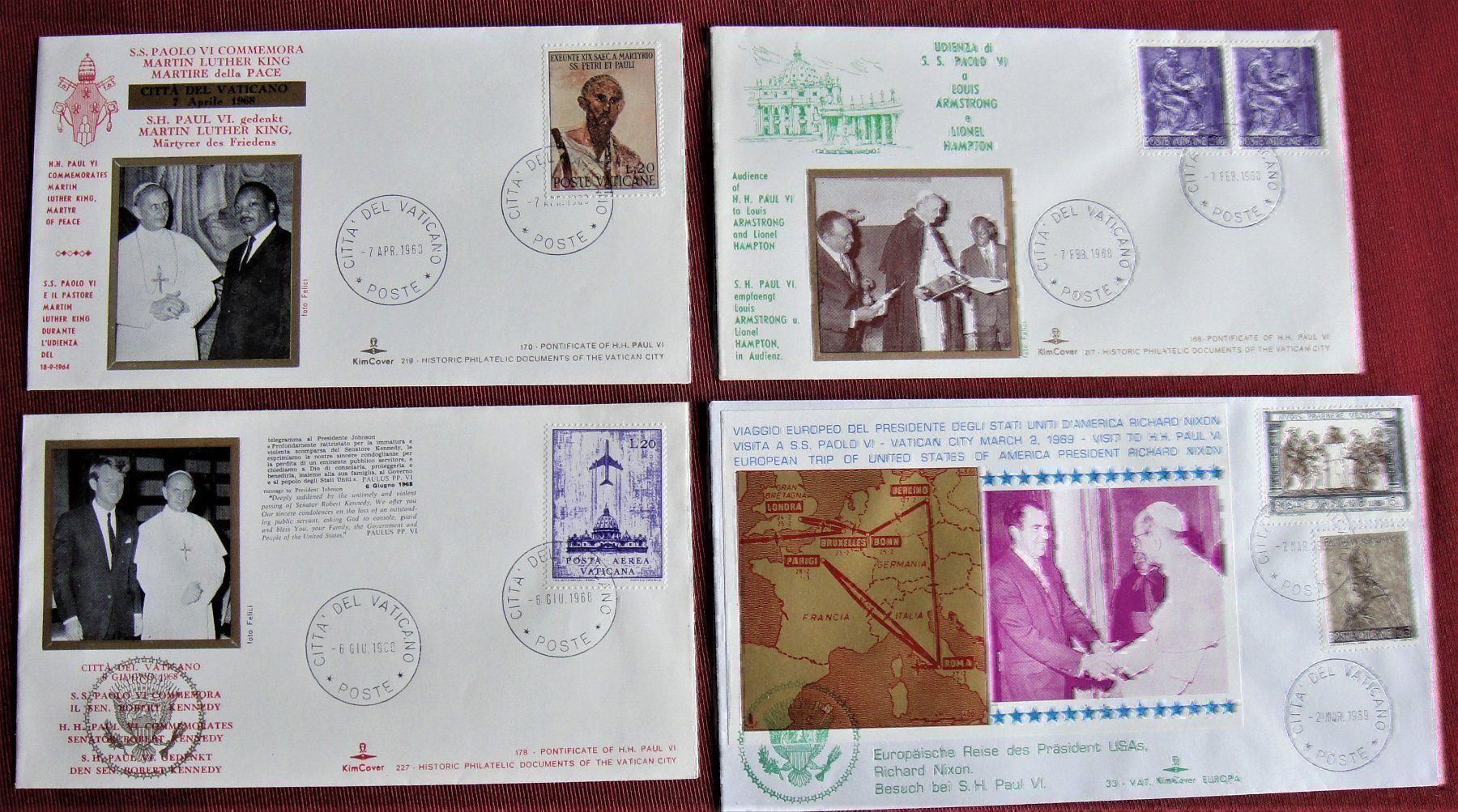 Tous les timbres: VATIKAN  Historic Documents – D'occasion à Dietlikon par Raffy12 2