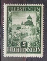 LIECHTENSTEIN 1953: 5 Fr. Schloss Vaduz, **