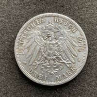 3 Mark Deutschland Anhalt 1914