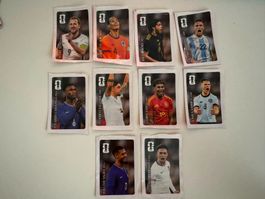 10 verschiedene Coca Cola Panini FIFA WM 2026 Sticker